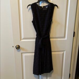 Elegant Black Tommy Hilfiger Sleeveless Dress